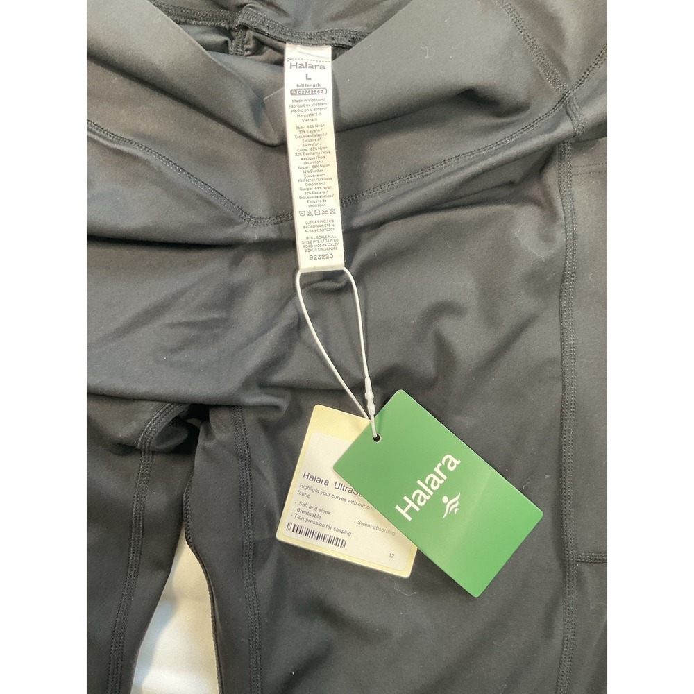 Halara Ultra Sculpt Black Leggings Size Large NWT - Picture 6 of 6